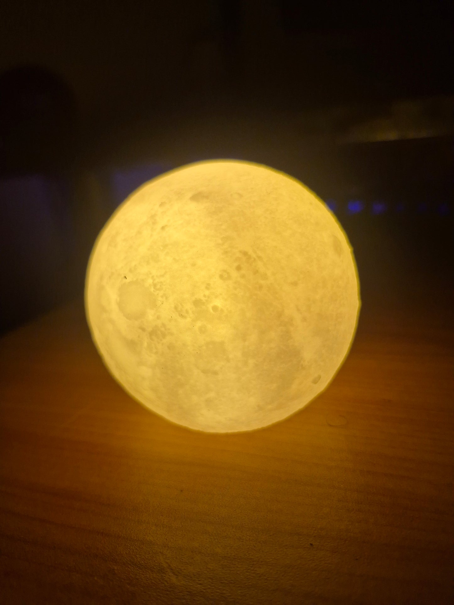 Lámpara nocturna de luna
